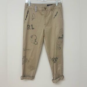 Polo by Ralph Lauren Khaki Graphic Chinos